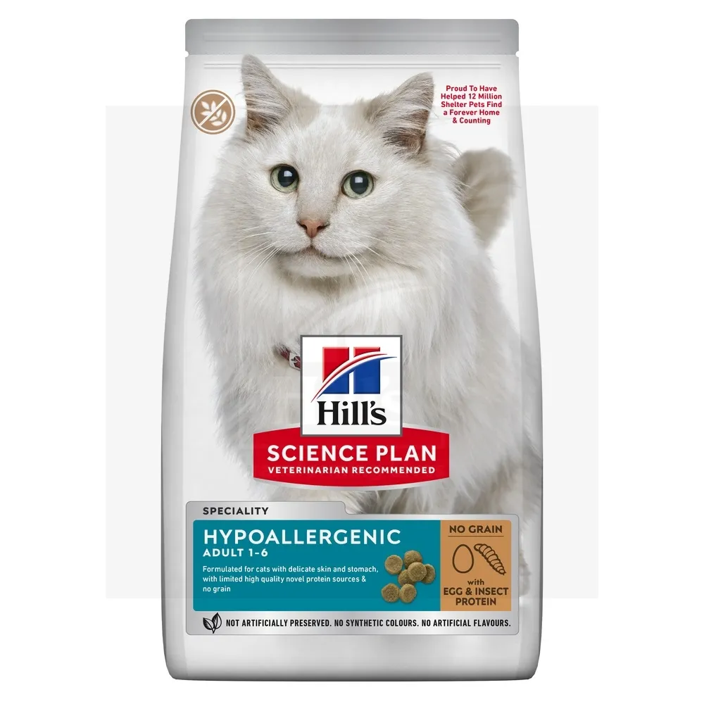 Hill's Science Plan Hypoallergenic kassitoit 1,5 kg - Tootepilt 