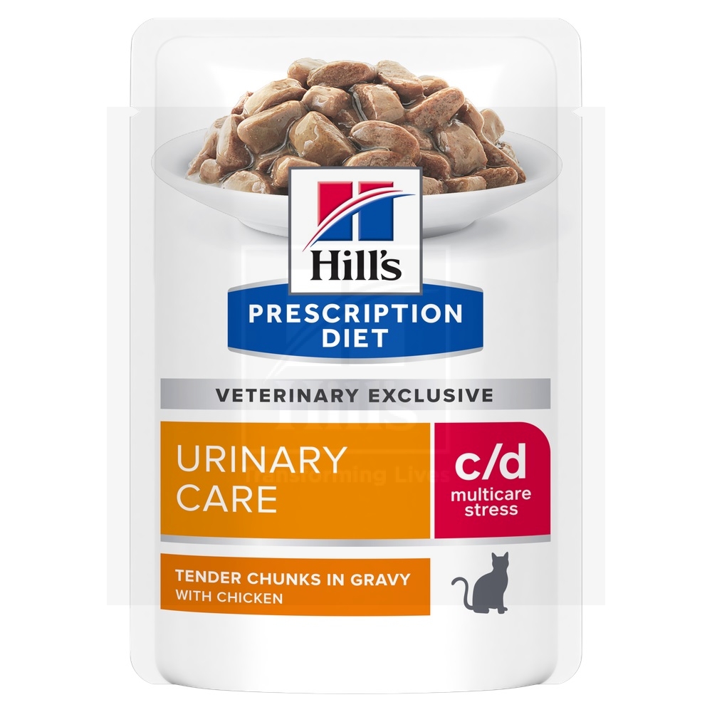 Hill's Prescription Diet C/D Stress kassi einekotike kanaga 85g 12TK - Tootepilt 