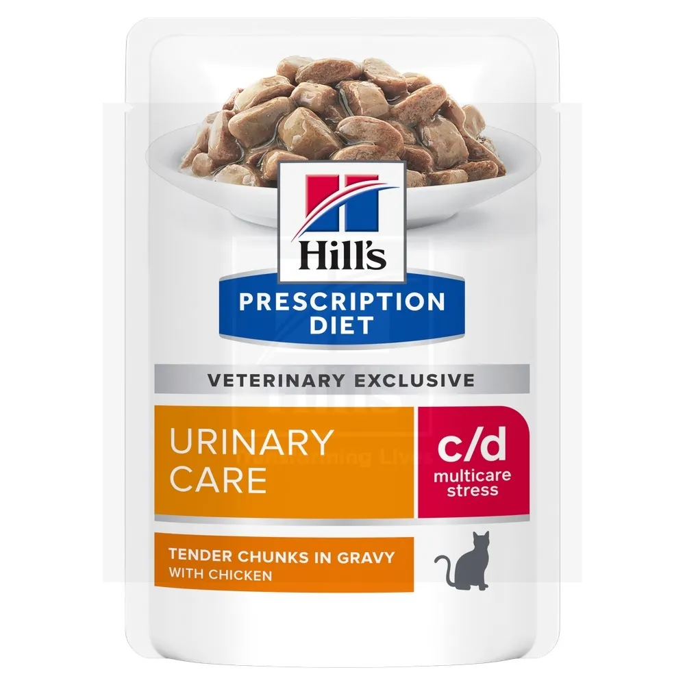 Hill's Prescription Diet C/D Stress kassi einekotike kanaga 85g 12TK - Tootepilt 