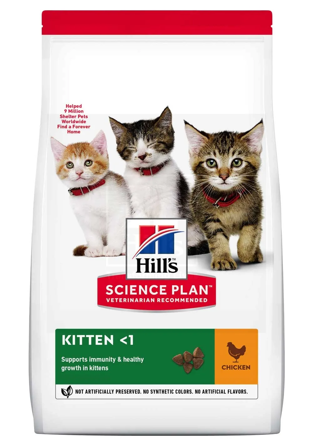 Hill's Science Plan täissööt kassipojale kanaga 300g - Tootepilt 