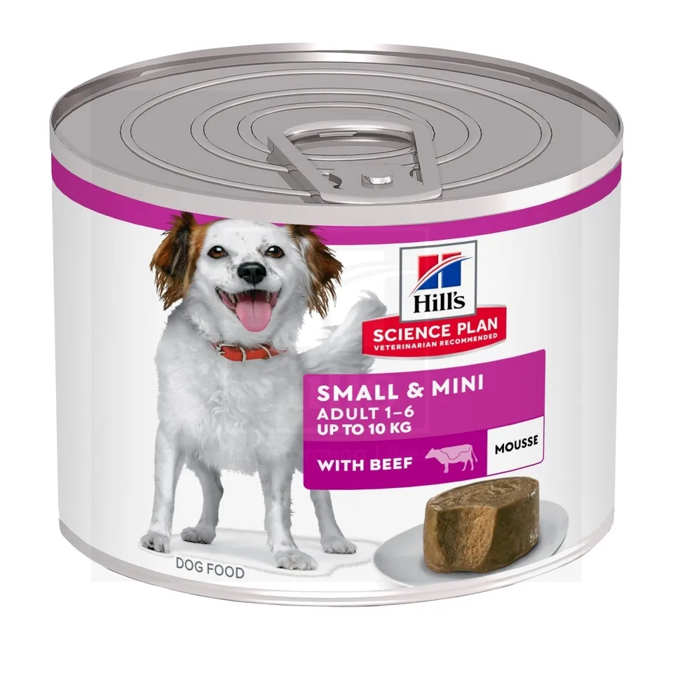 Hills's koera konserv Small & Mini veisega, 200 g - Tootepilt 