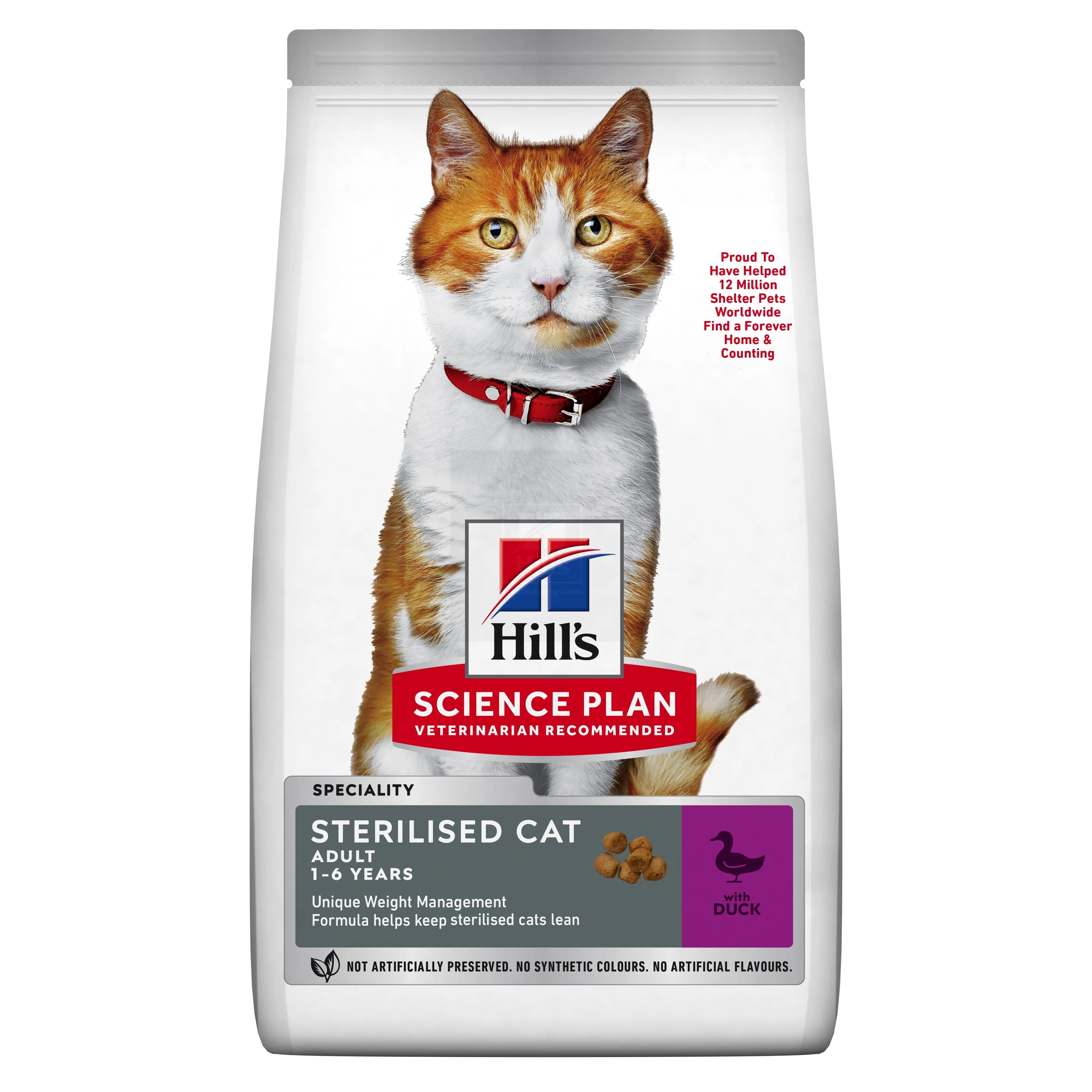 Hill's Science Plan Sterilized Young kassitoit pardilihaga 10kg - Tootepilt 