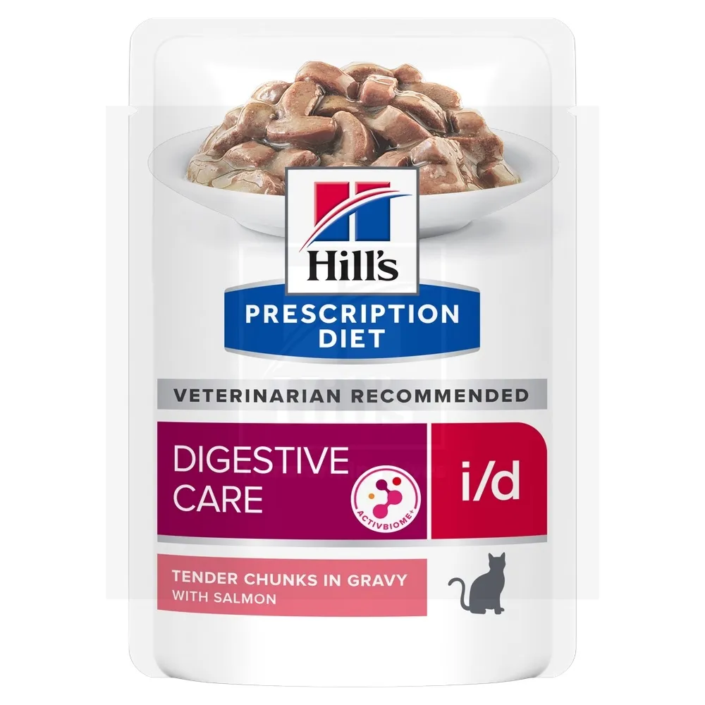 Hill's Prescription Diet i/d kassi einekotike lõhega 85g 12TK - Tootepilt 