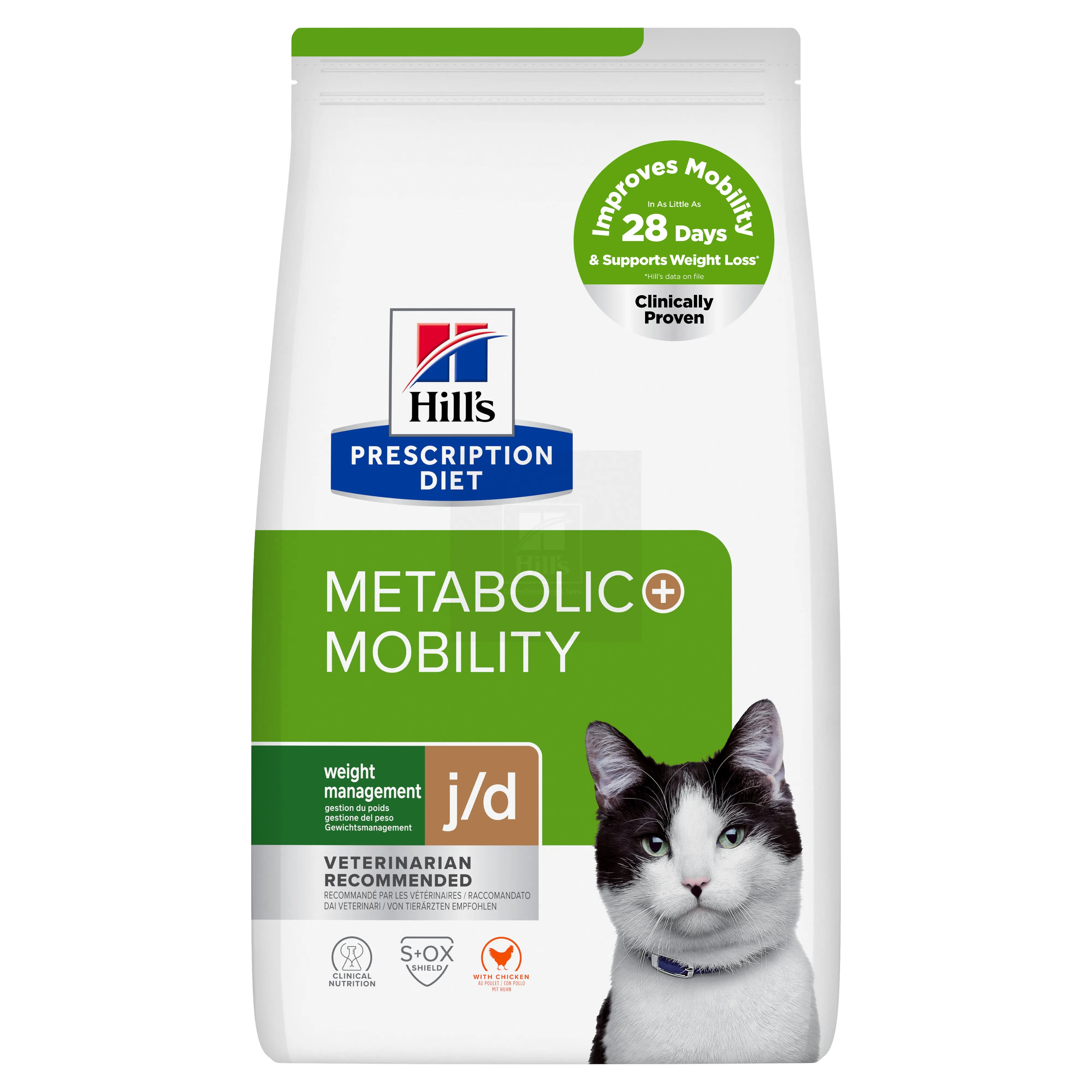 HILLS PD KASSI TÄISSÖÖT METABOLIC+MOBILITY 1,5KG - Tootepilt 