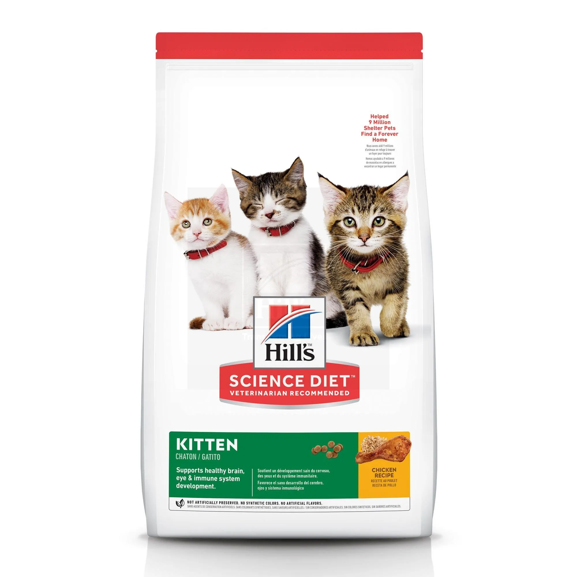 Hill's Science Plan täissööt kassipojale kanaga 7kg - Tootepilt 