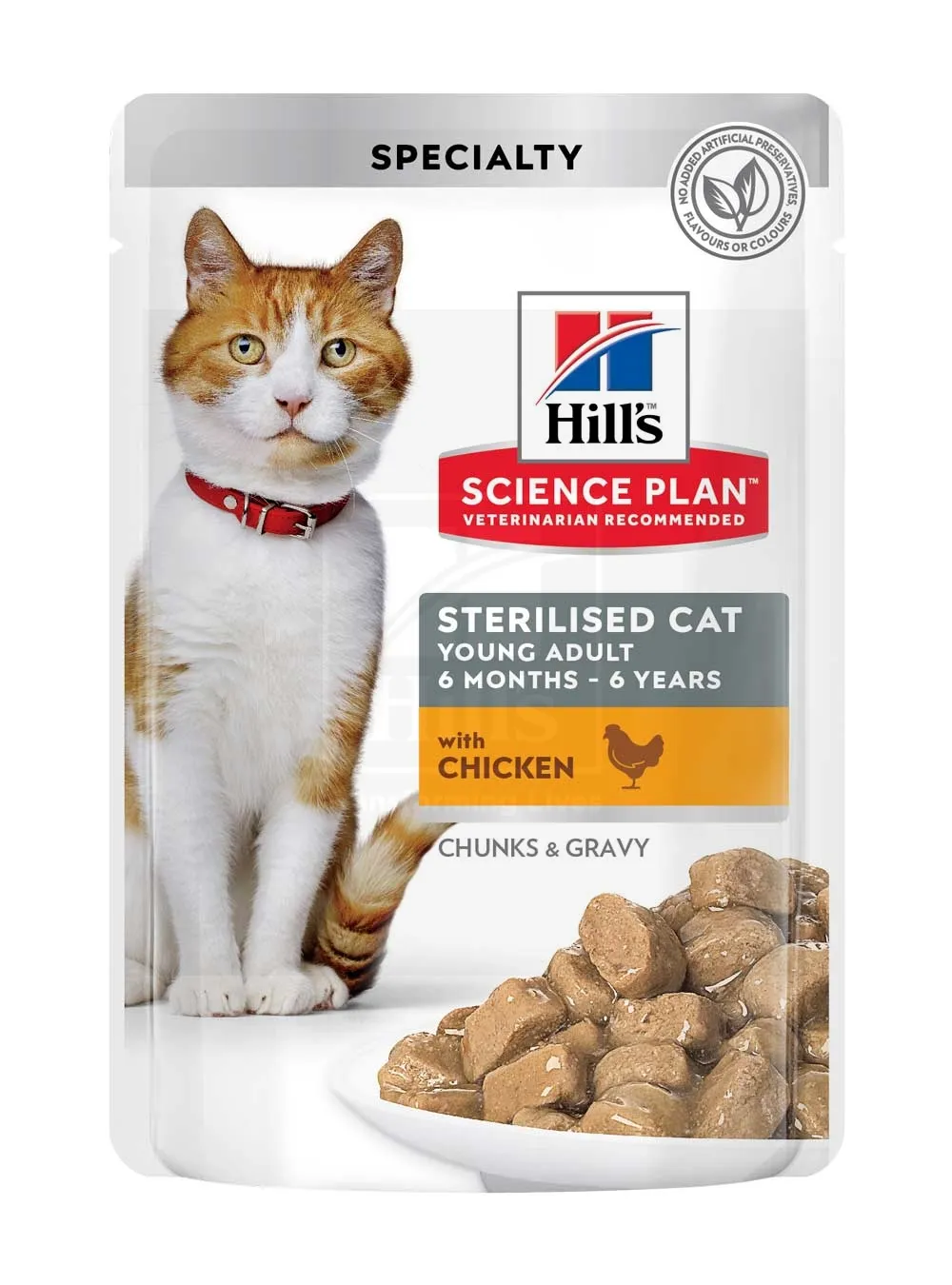Hill's Science Plan Young Sterilized kassi einekotike kanaga 85g - Tootepilt 