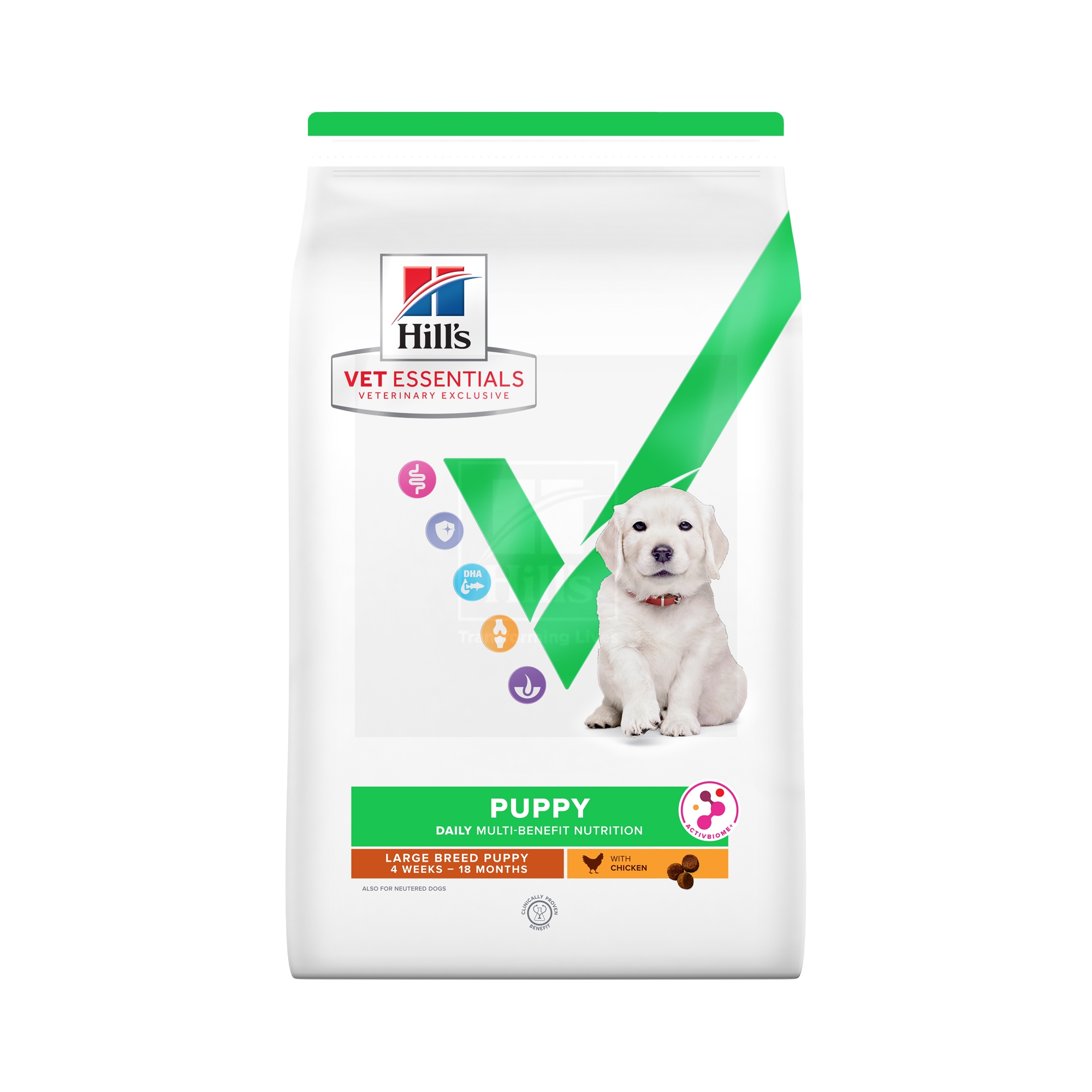 Hill's Vet Essentials Large kutsikatoit kanaga 14kg - Tootepilt 