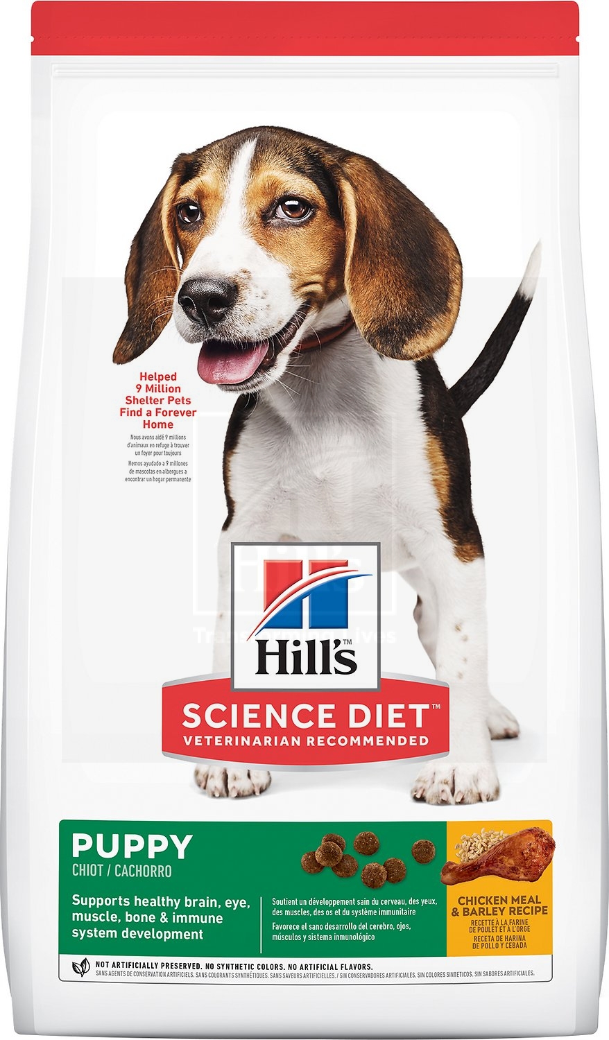 Hill's Science Plan koeratoit kanaga keskmist kasvu kutsikale 2,5kg - Tootepilt 