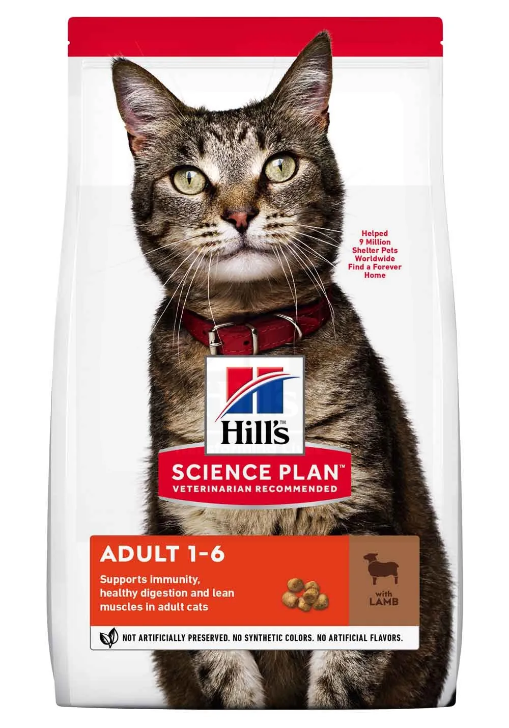 Hill's Science Plan Optimal Care kassitoit lambalihaga 1,5kg - Tootepilt 