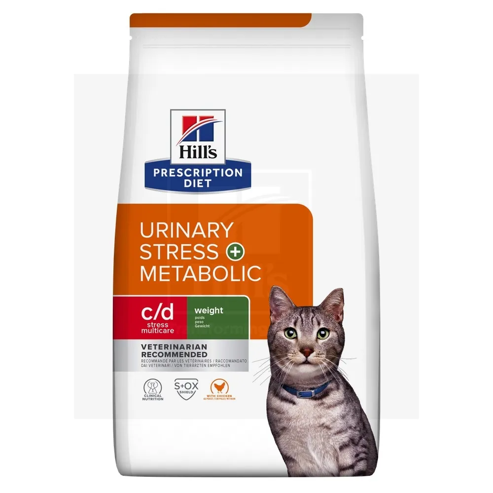 Hill's Prescription Diet c/d Stress + Metabolic kassitoit kanaga 1,5kg - Tootepilt 