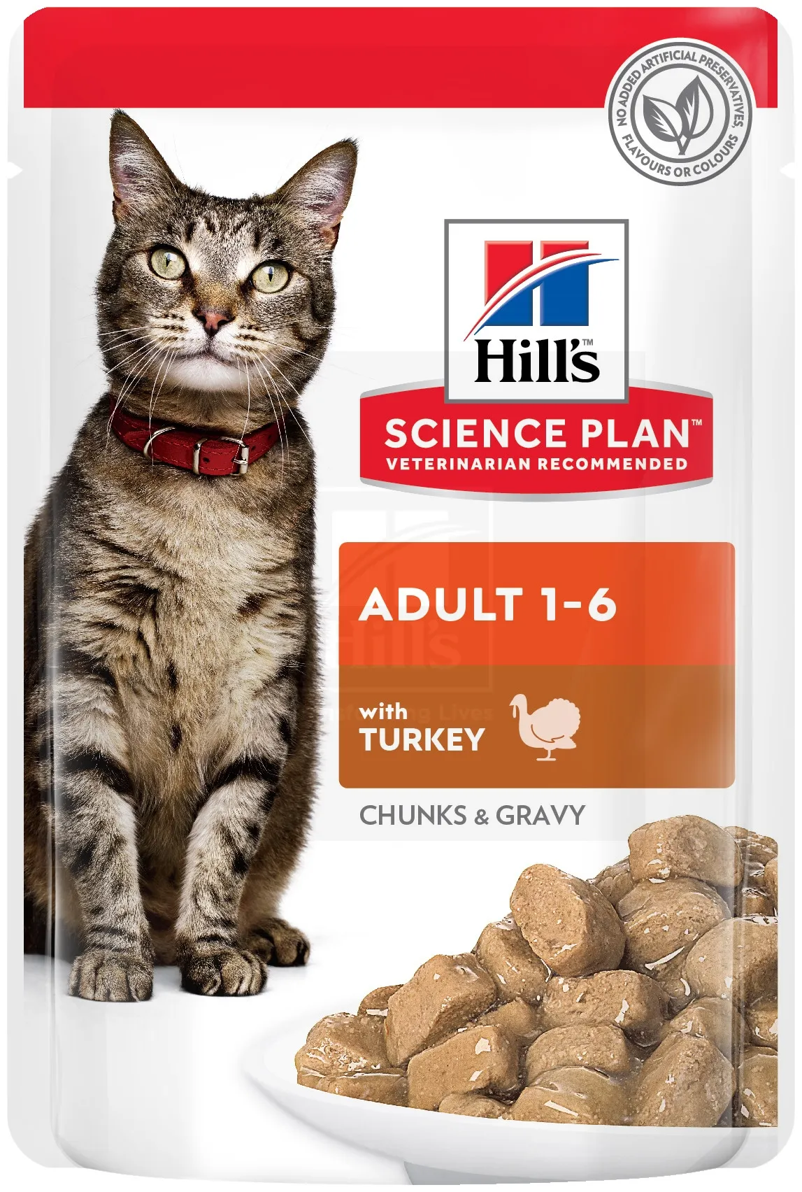 Hills kassi einekotike kalkun 85g 12tk - Tootepilt 