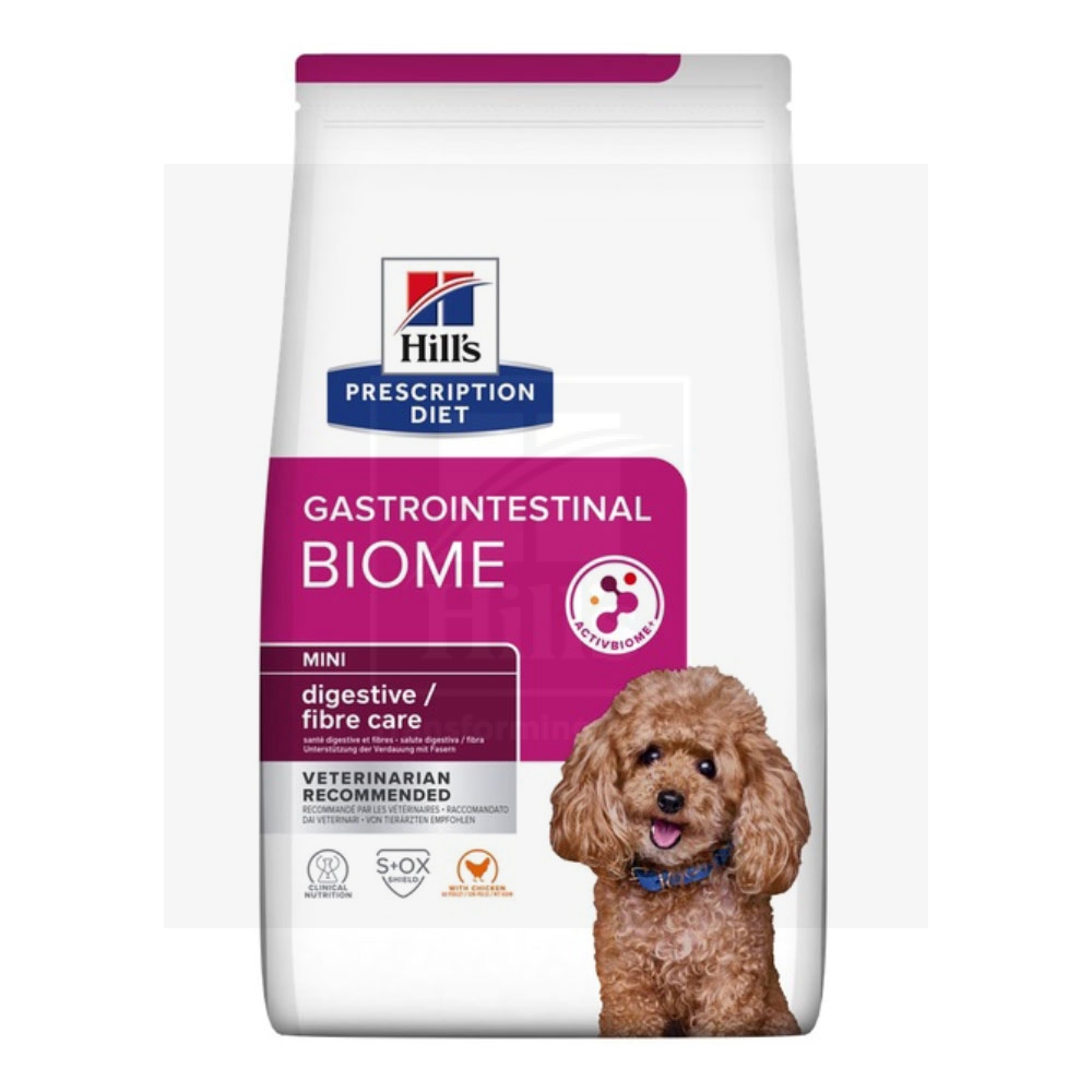 Hill's Prescription Diet GI Biome koeratoit kanaga mini 1kg - Tootepilt 