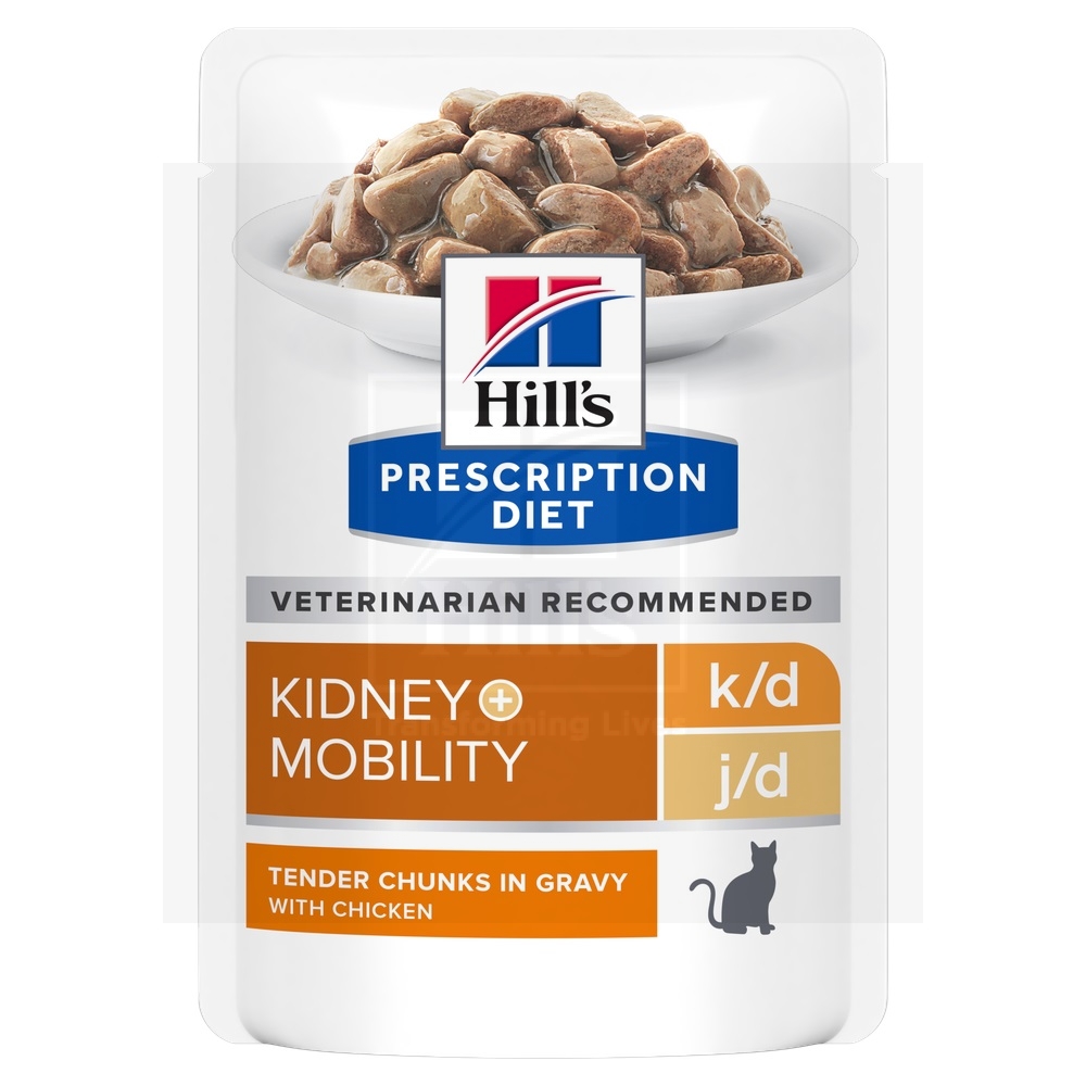 Hill's Prescription Diet k/d + Mobility kassi eine kanaga 85g 12TK - Tootepilt 