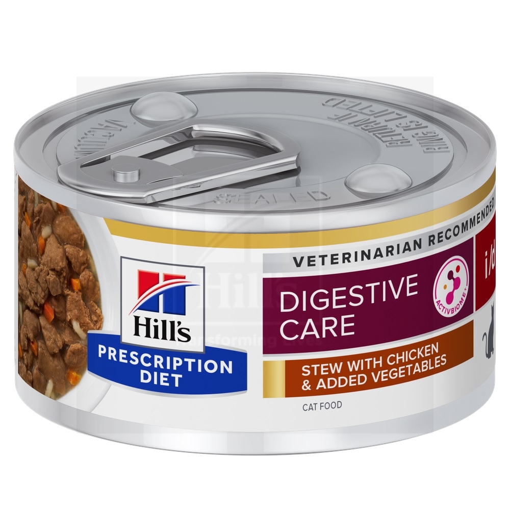 Hill's Prescription Diet i/d hautis kassile kanaga 82g - Tootepilt 