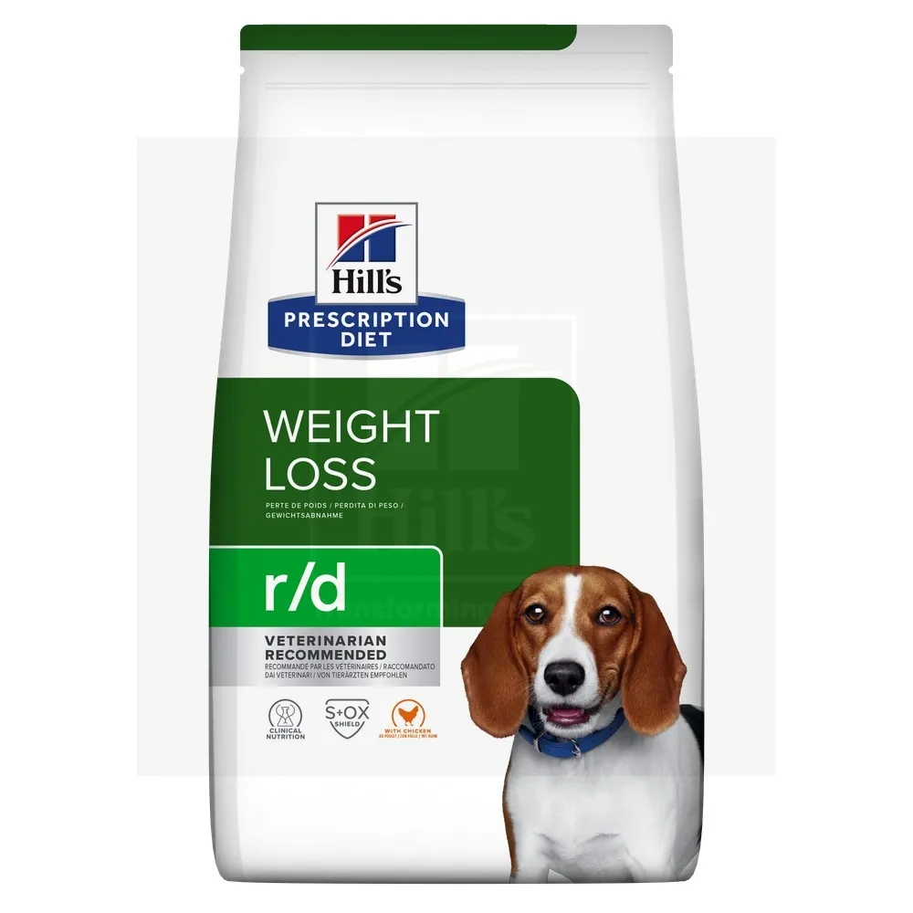 Hill's Prescription Diet r/d koeratoit kanaga 10kg - Tootepilt 