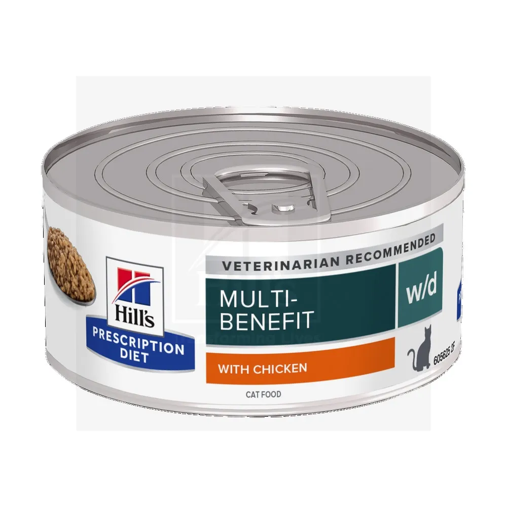 Hill's Prescription Diet w/d kassikonserv kanaga 156g - Tootepilt 