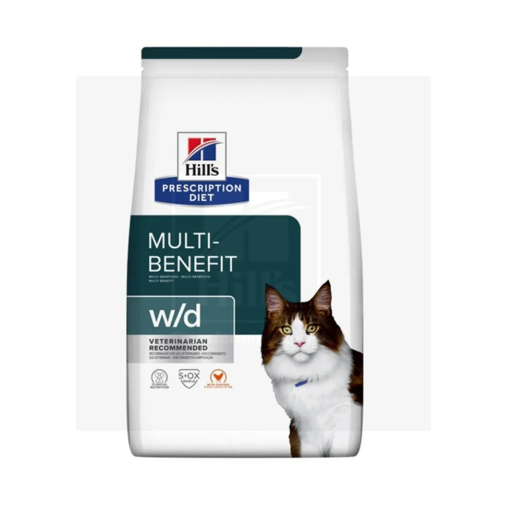 Hill's Prescription Diet w/d kassitoit kanaga 1,5kg - Tootepilt 