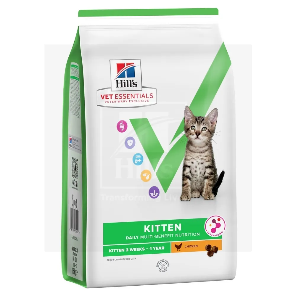Hills VE MB kuivtoit kassipoegadele kanaga 400 g - Tootepilt 