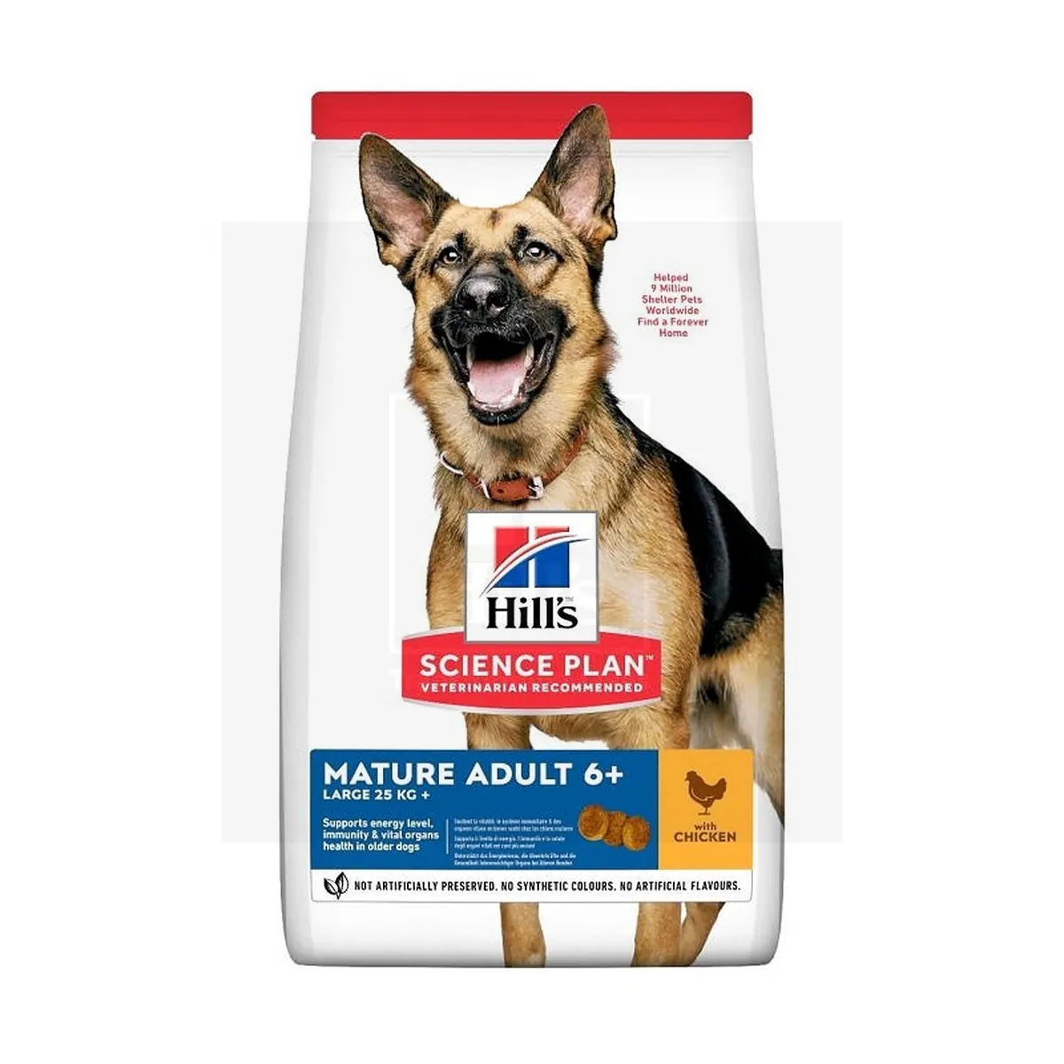 Hill's Science Plan Mature koeratoit kanaga suurt kasvu koerale 14kg - Tootepilt