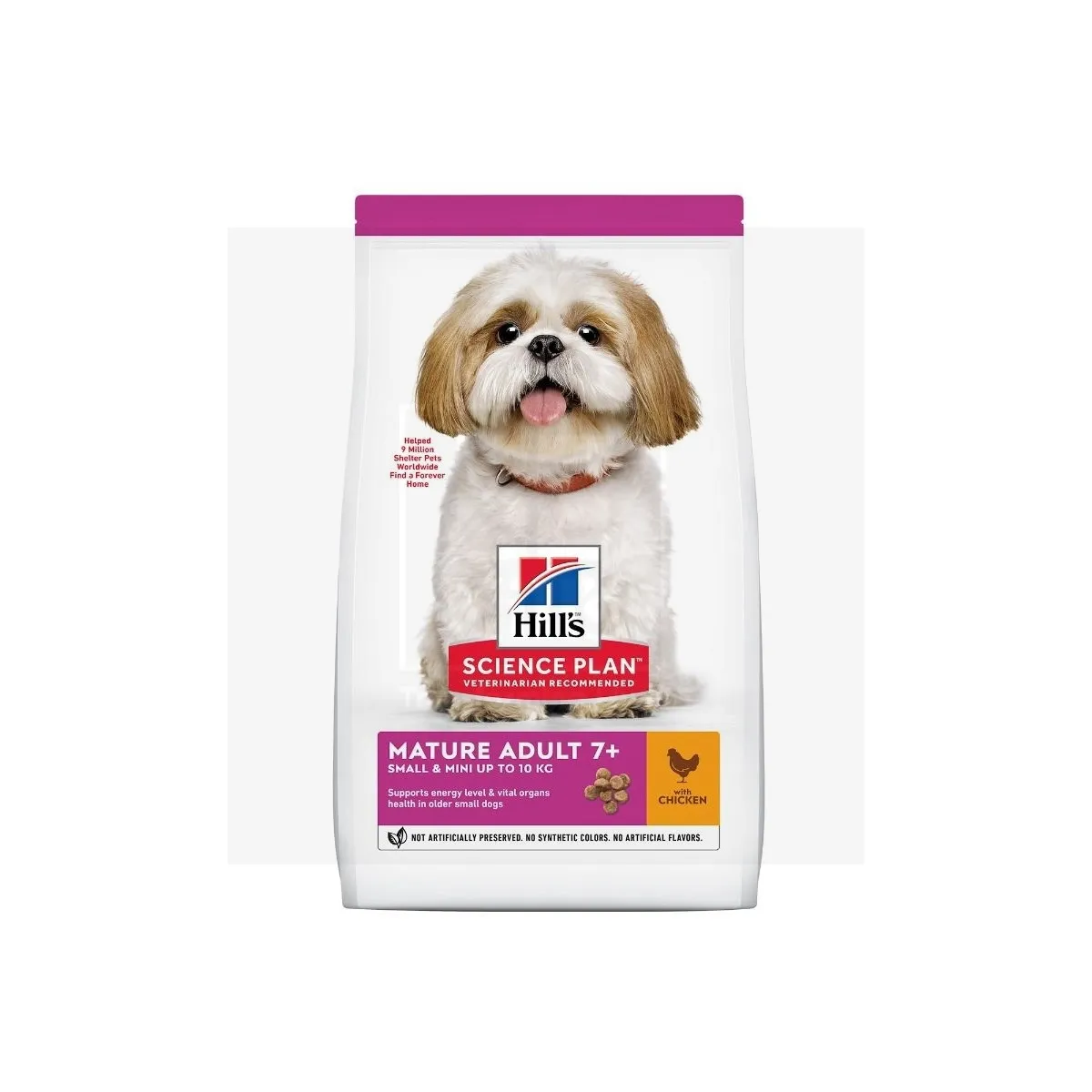 Hill's Science Plan Mature koeratoit kanaga väiksele koerale 3kg - Tootepilt