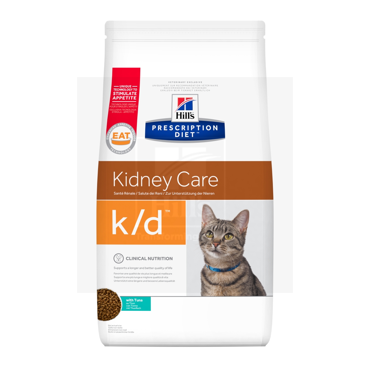 Hill's Prescription Diet k/d kassitoit tuunikalaga 5kg - Tootepilt