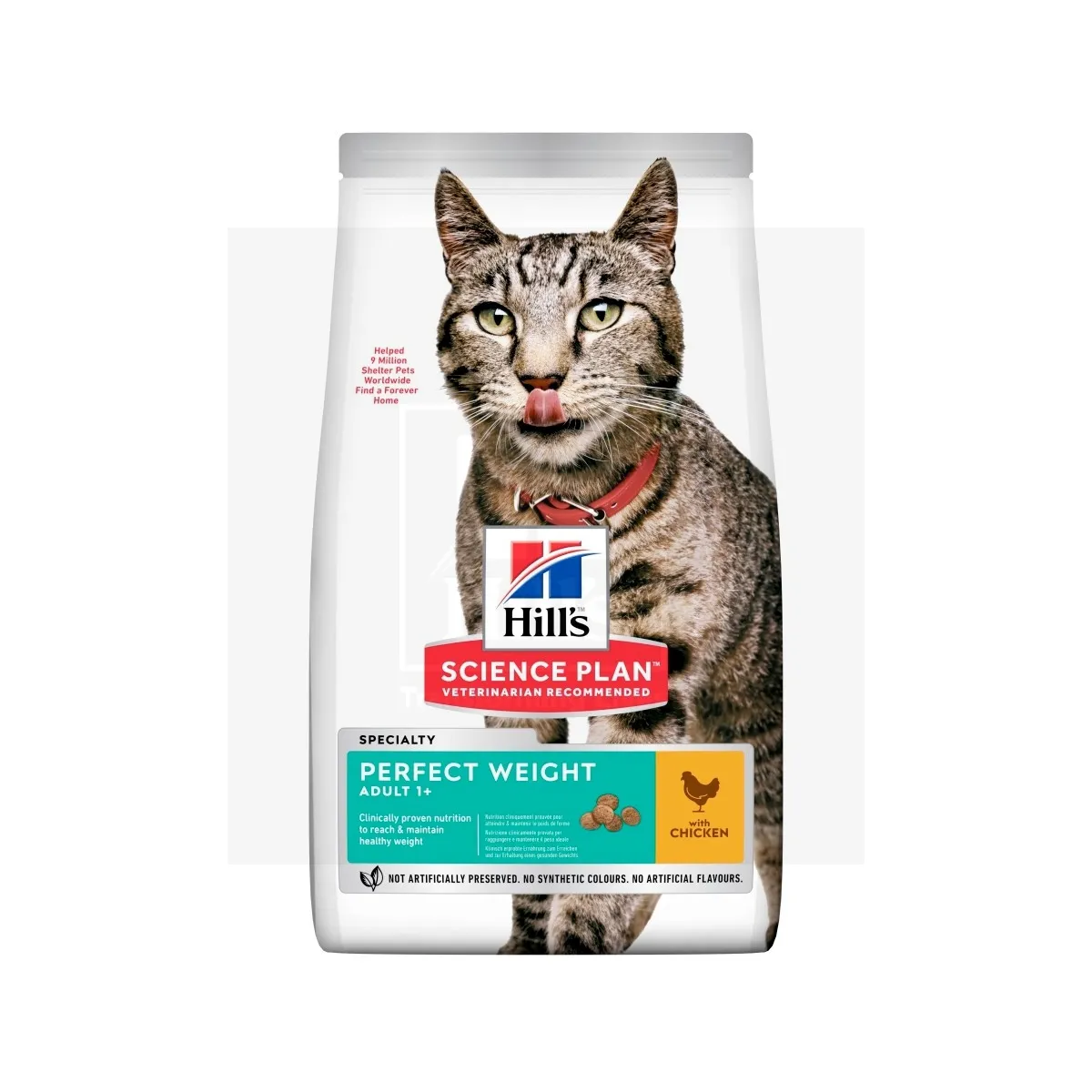 Hill's Science Plan Perfect Weight kassitoit kanalihaga 1,5kg - Tootepilt