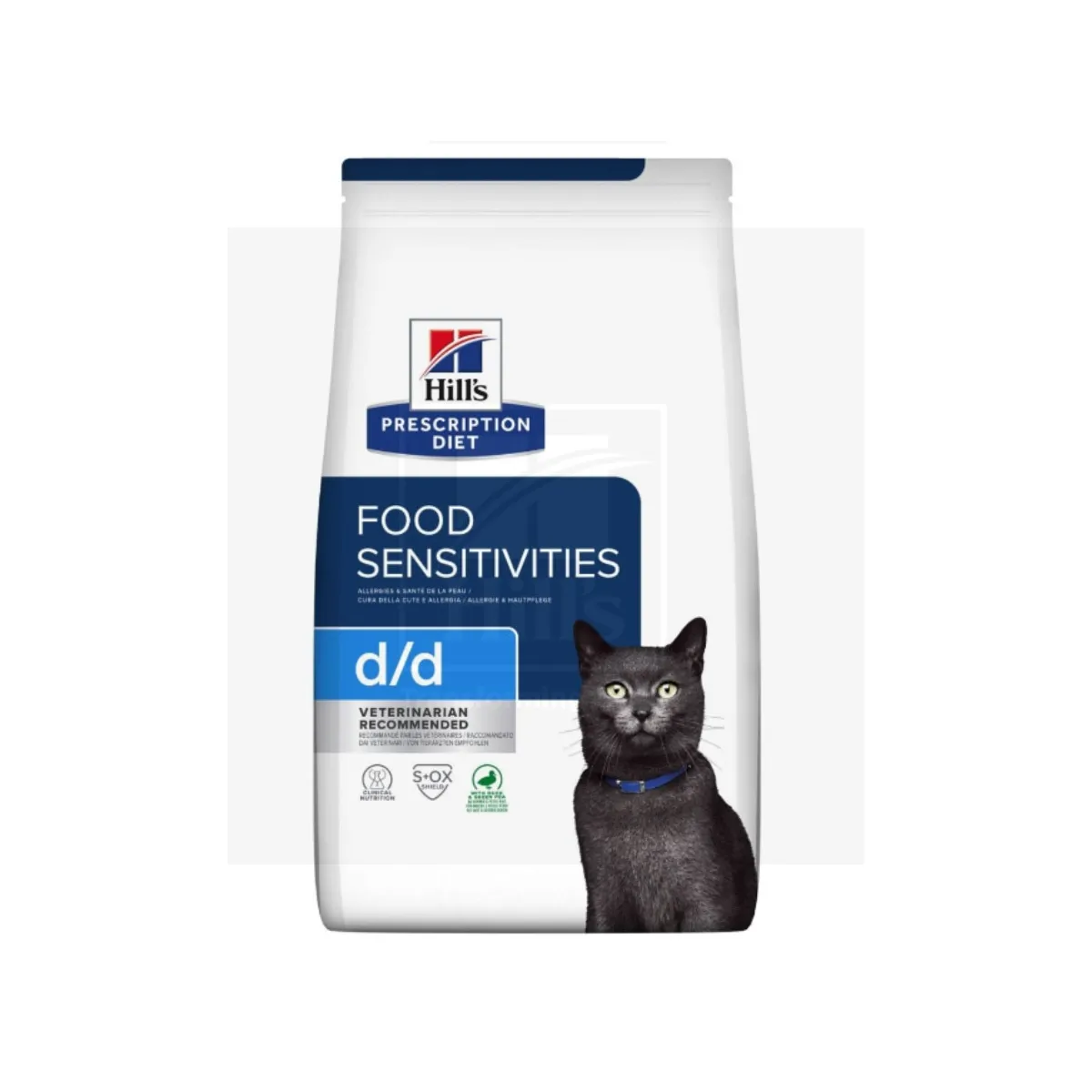 Hill's Prescription Diet d/d kassitoit pardiliha & hernega 1,5kg - Tootepilt