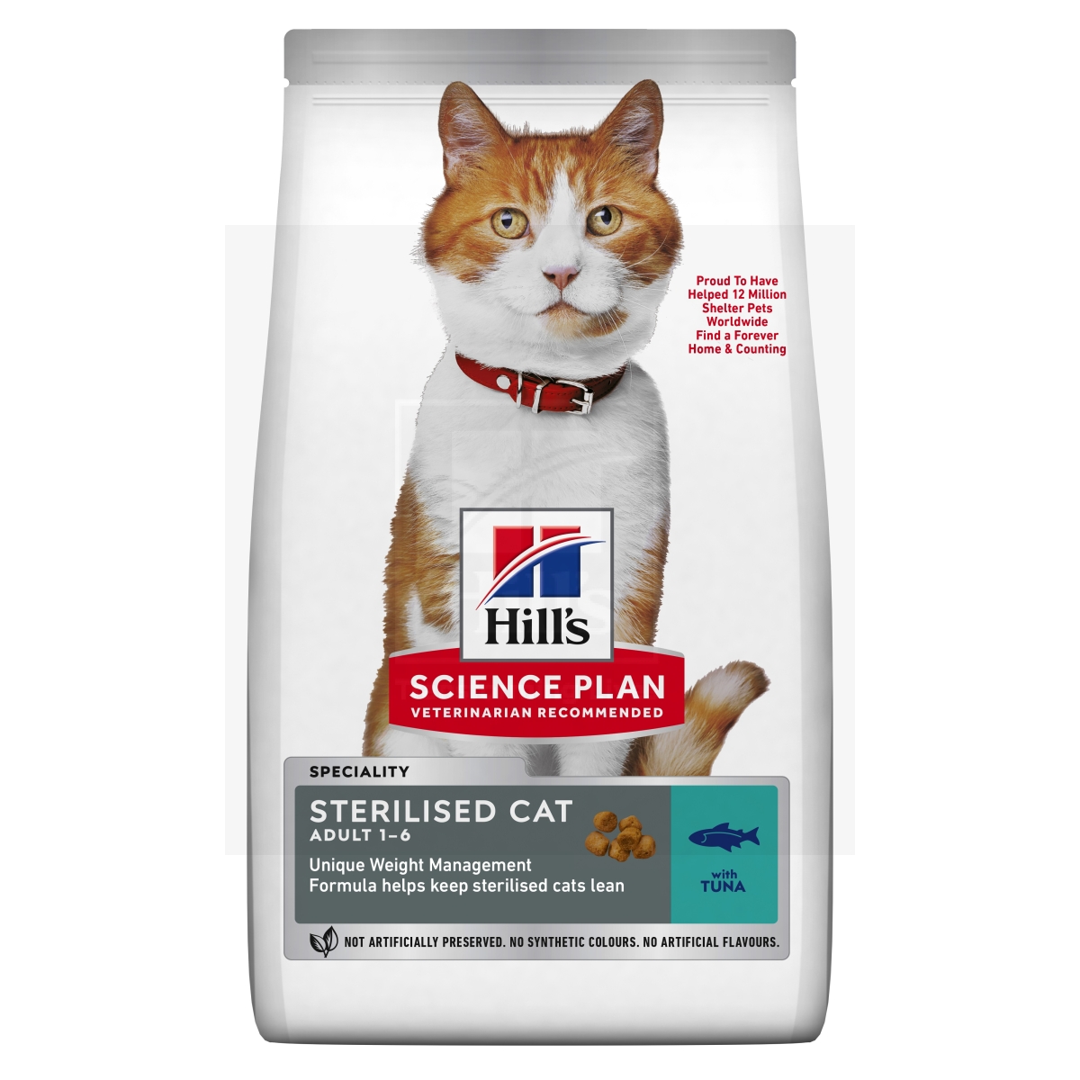 Hill's Science Plan Sterilized Young kassitoit tuunikalaga 1,5kg