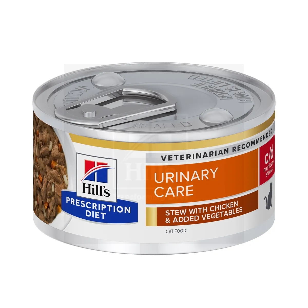 Hill's Prescription Diet c/d Stress hautis kassile kanaga 82g - Tootepilt