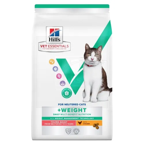 Hill's VE MB+Weight kuivtoit noortele kassidele kanaga 1,5 kg