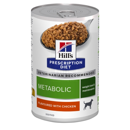 Hill's Prescription Diet Metabolic konserv koerale kanaga 370 g