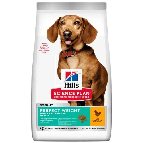 Hill's Science Plan Weight koeratoit kanaga väiksele koerale 1,5kg