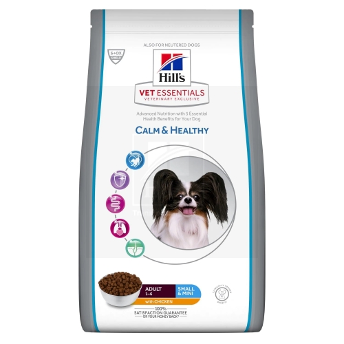 Hill's Vet Essentials Small & Mini Calm koeratoit kanaga 2kg