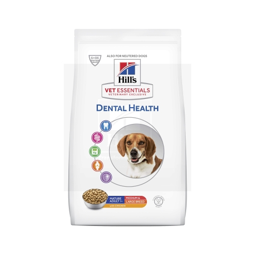 Hill's Vet Essentials Dental Mature Medium/Large koeratoit kanaga 10kg