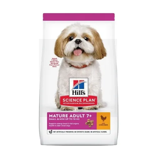 Hill's Science Plan Mature koeratoit kanaga väiksele koerale 3kg