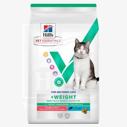 Hill's VE MB+Weight kuivtoit noortele kassidele tuunikalaga 1,5 kg