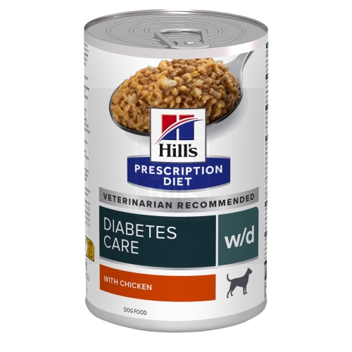 Hill's Prescription Diet w/d konserv koerale kanaga 370 g
