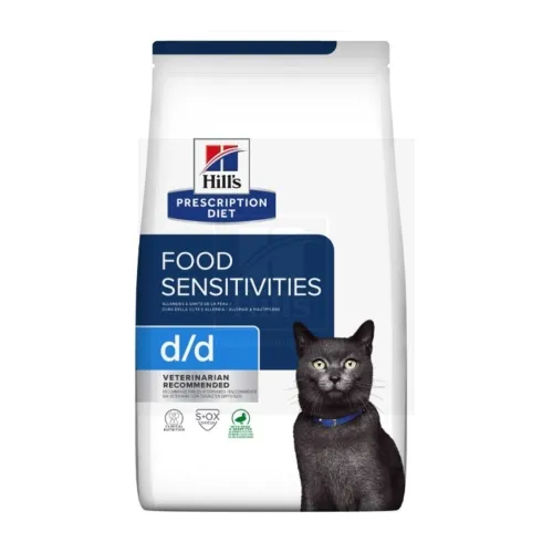Hill's Prescription Diet d/d kassitoit pardiliha & hernega 1,5kg