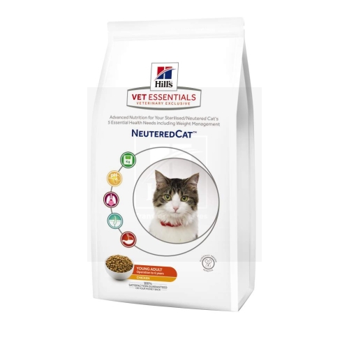 Hill's Vet Essentials Sterilized Young kassitoit kanaga 1,5kg
