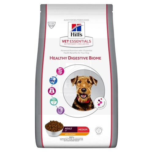 Hill's Vet Essentials Digestive Biome Medium koera täissööt 2kg