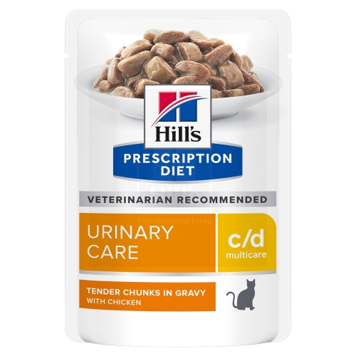 Hill's Prescription Diet c/d kassi einekotike kanaga 85g 12TK