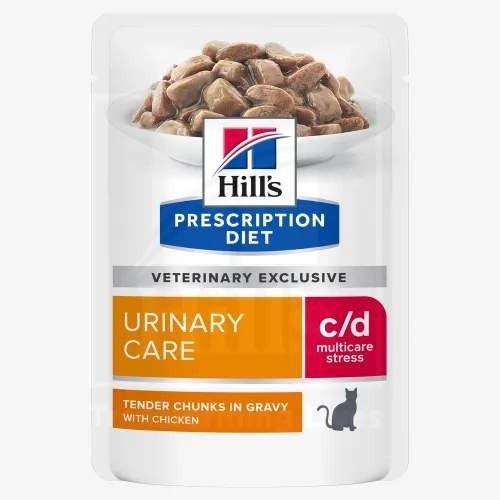 Product image of Hill's Prescription Diet C/D Stress kassi einekotike kanaga 85g 12TK