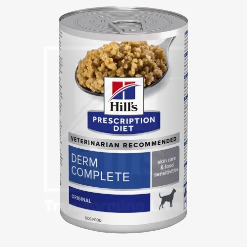 Product image of Hill's Prescription Diet Derm Complete konserv koerale 370 g