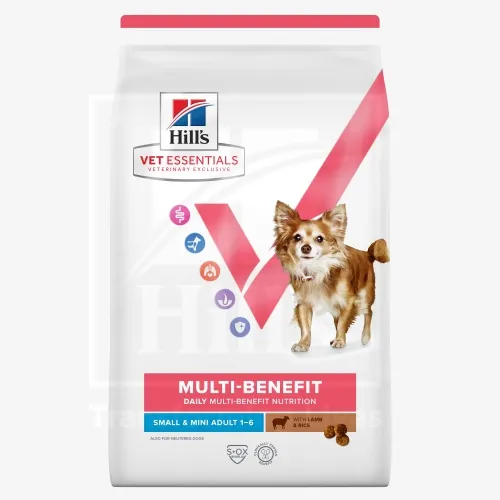 Product image of Hill's VE Multi-Benefit täistoit väikestele koertele lammas/riis 2 kg