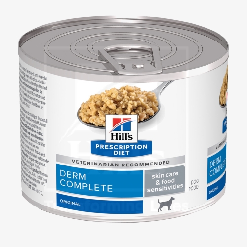Product image of Hill's Prescription Diet Derm Complete konserv koerale 200 g