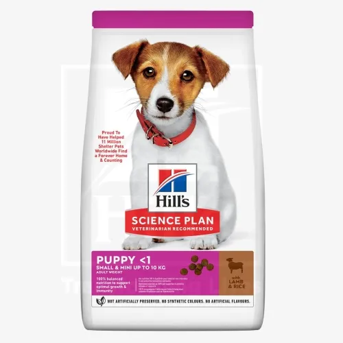 Product image of Hill's Science Plan Small&Mini kutsikatele lambaliha ja riisiga 1,5kg