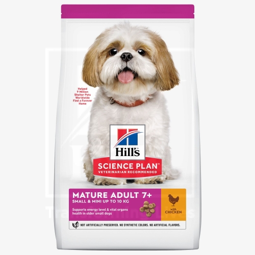 Product image of Hill's Science Plan Mature koeratoit kanaga väiksele koerale 1,5kg