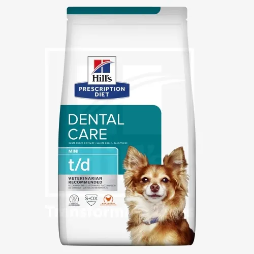 Product image of Hill's Prescription Diet t/d Mini koeratoit kanaga 3kg