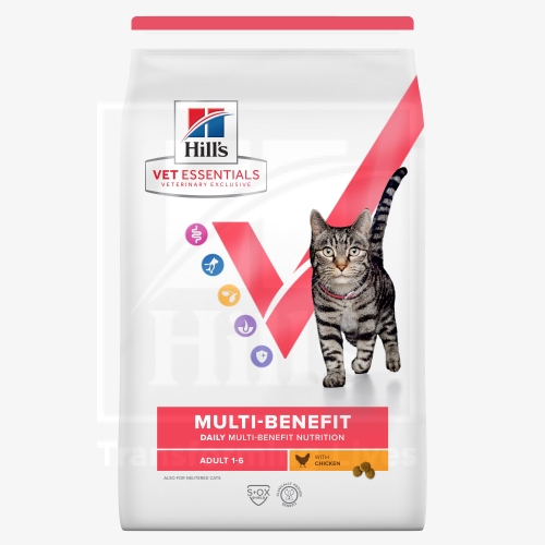 Product image of Hill's VE Multi-Benefit täistoit kassile kanaga 1,5 kg