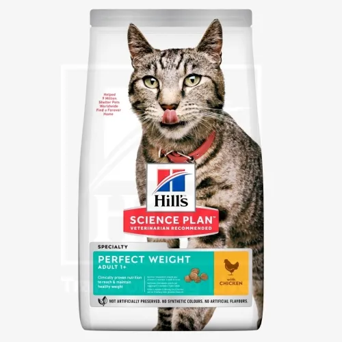 Product image of Hill's Science Plan Perfect Weight kassitoit kanalihaga 1,5kg